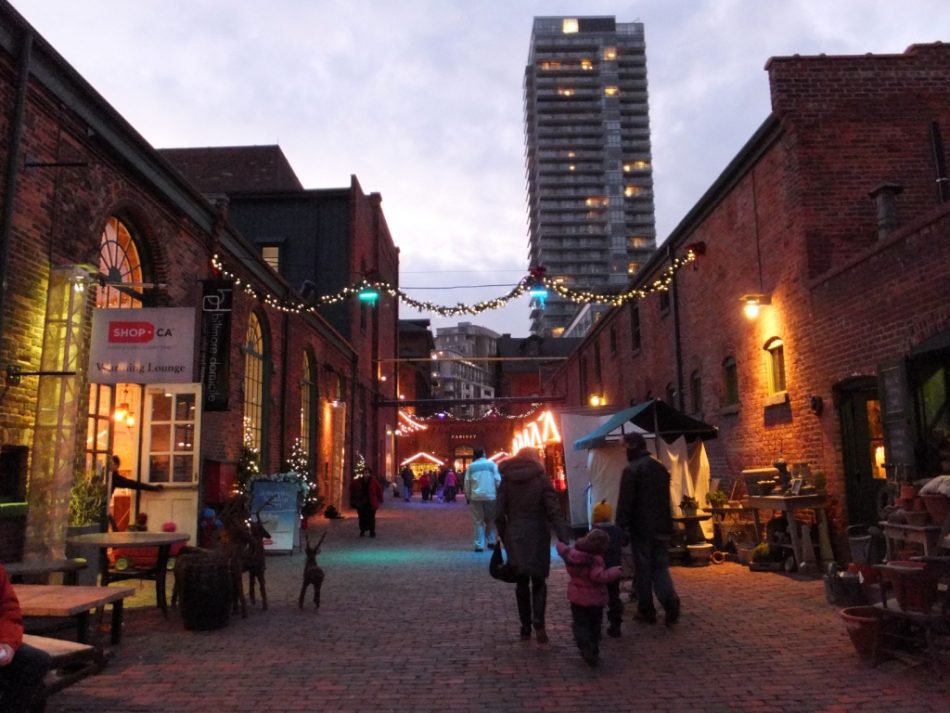 Distillery district Toronto