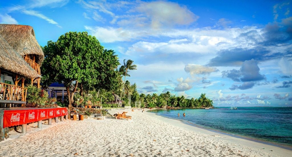 Plage Matira, Bora Bora