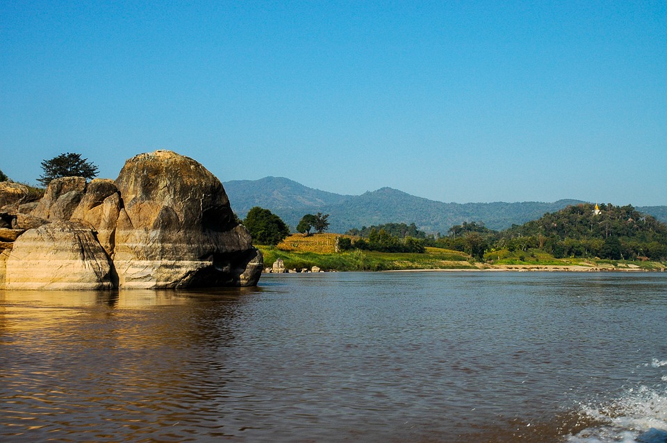 Thailand Mekong River River Asia Chiang Kong